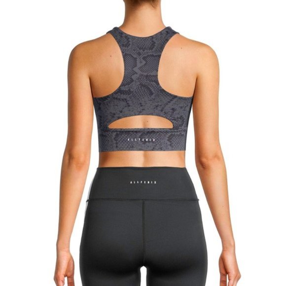 Anthropologie ALLFENIX Indie Python Racerback Sports Bra Medium - Picture 4 of 7